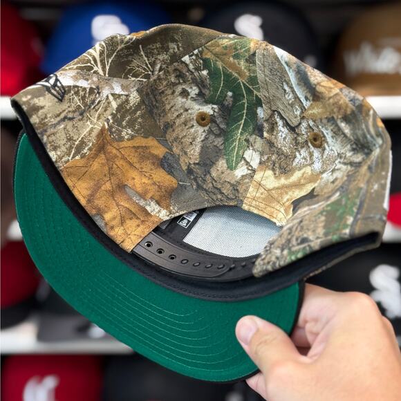 New Era Mexico WBC 'Real Tree Camo' 9FIFTY Snapback Camouflage/Black - Picture 4 of 4
